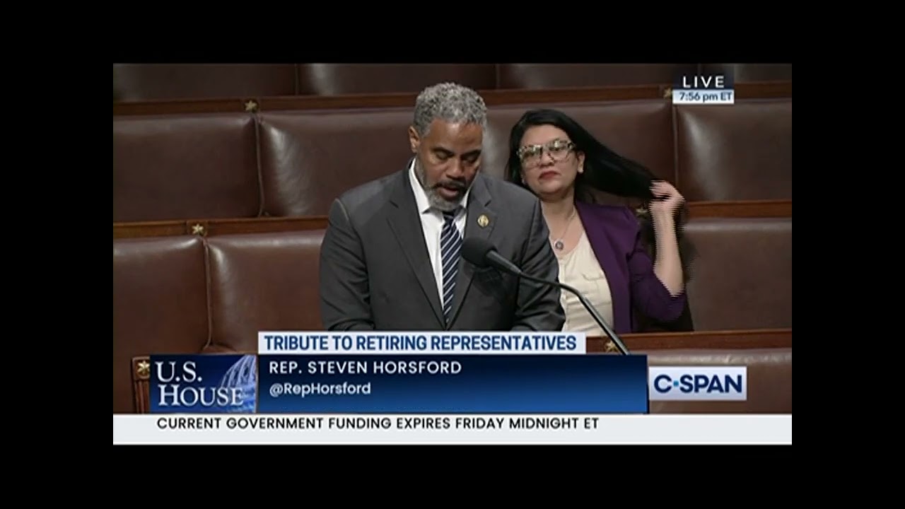 Congressman Horsford Speaks on the House Floor to Honor  Congresswoman Barbara Lee's Retirement