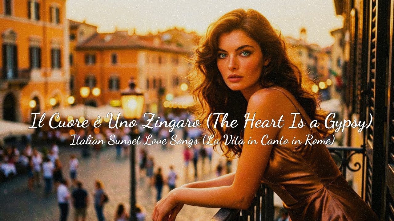 Il Cuore è Uno Zingaro (The Heart Is a Gypsy) | Italian Sunset Love Songs (La Vita in Canto in Rome)