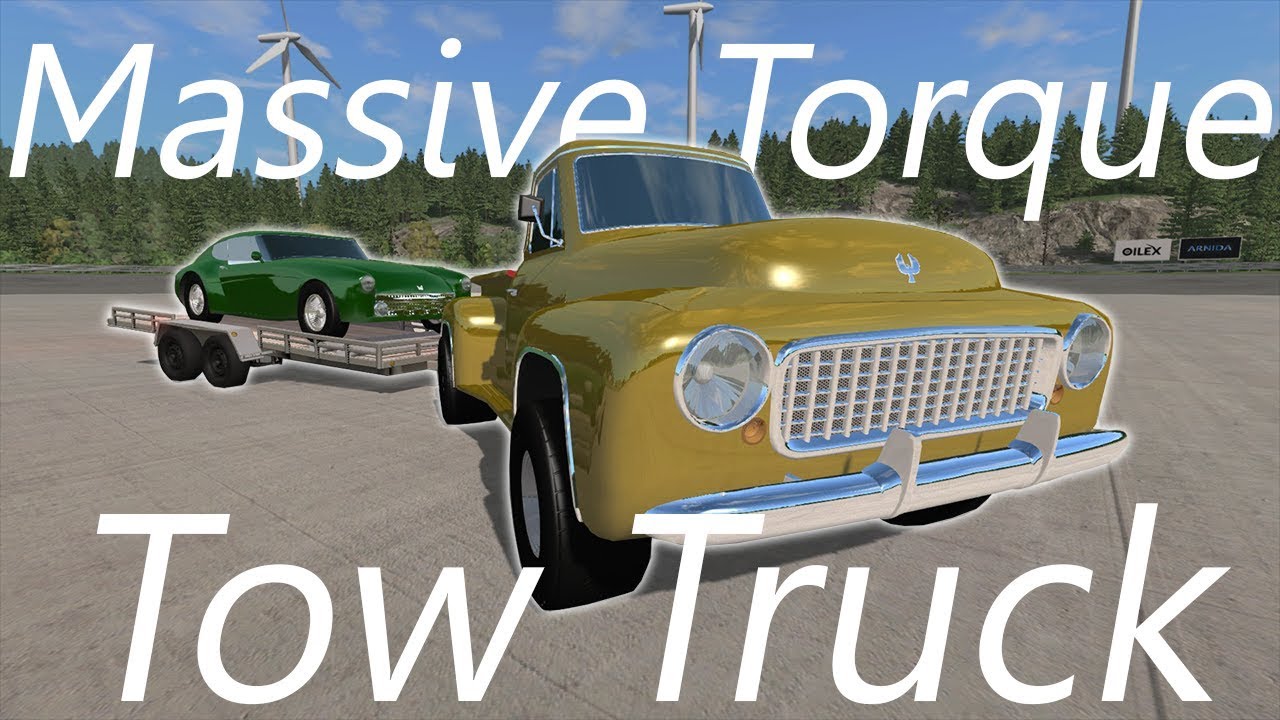 Эвакуатор Massive Torque I6 (автоматизация + BeamNG)