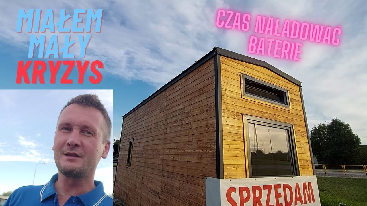 Mały kryzys. Nowy projekt-mobilna sauna.