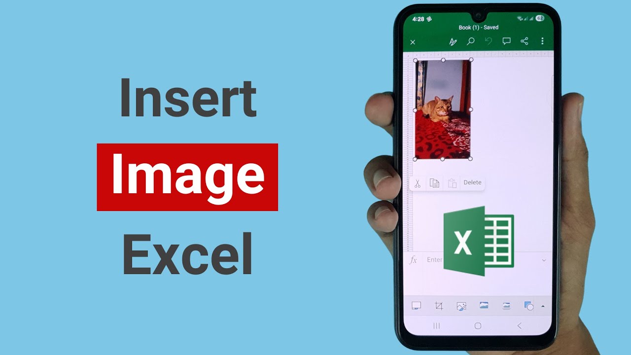 How to Insert Image on Microsoft Excel on Android