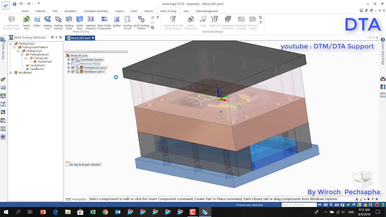 Solid Edge Mold Tooling