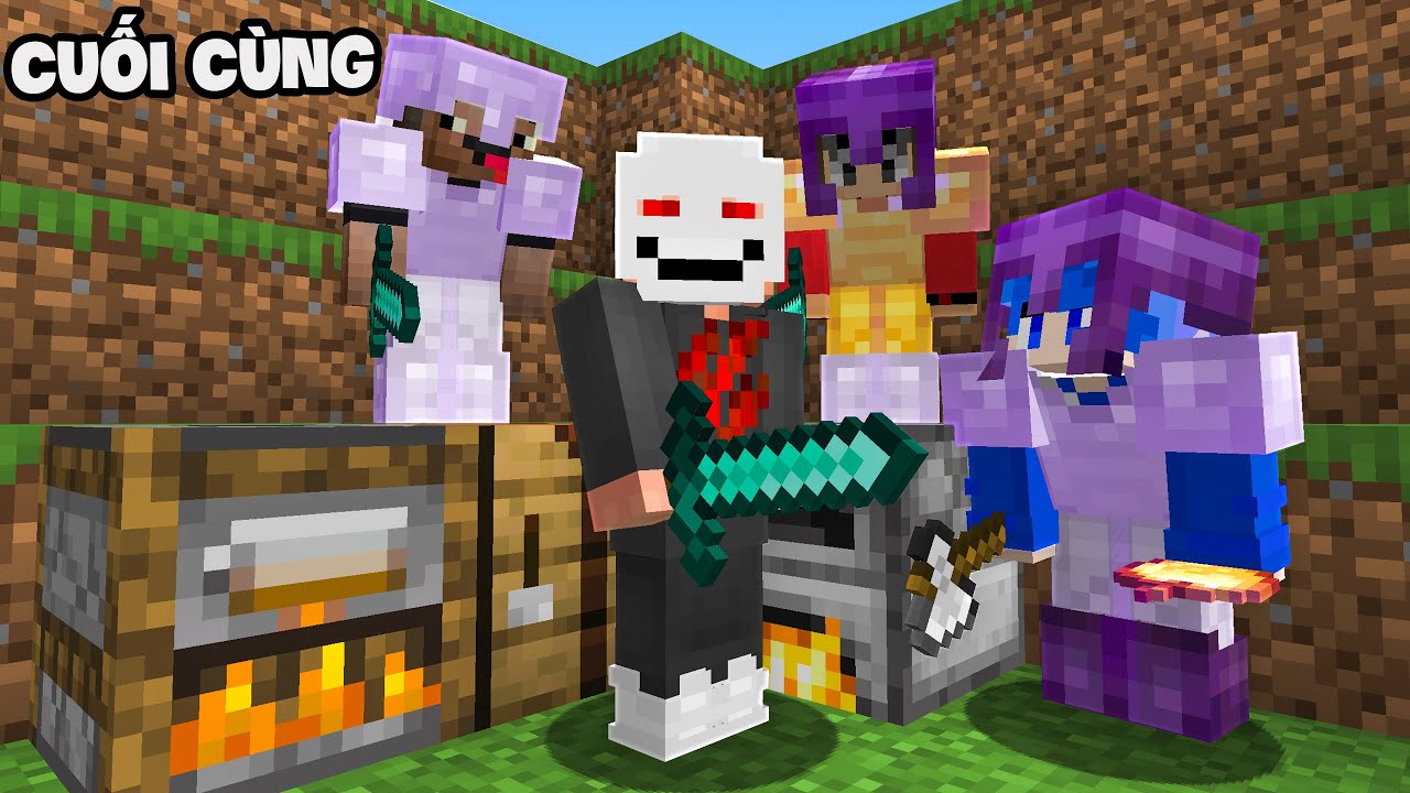 Minecraft 1 Speedrunner vs 3 Kẻ Săn Người (CUỐI CÙNG)