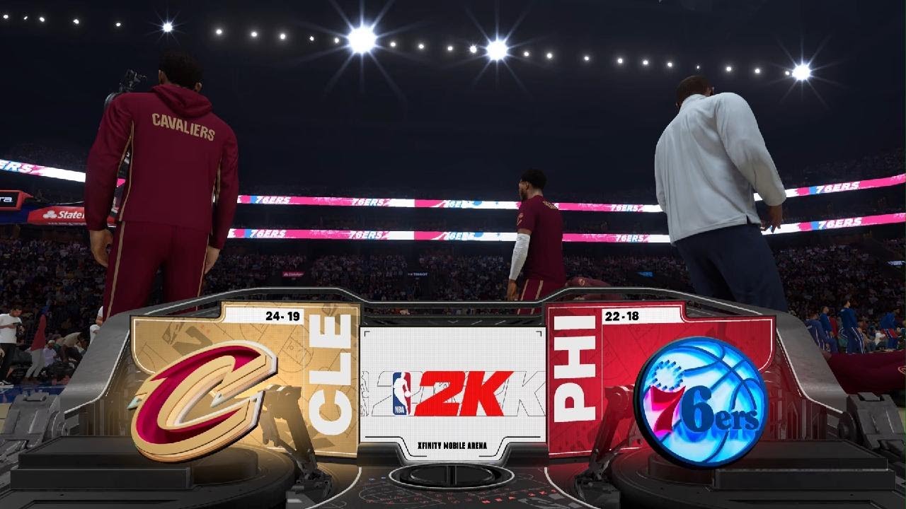 Philadelphia 76ers v Cleveland Cavaliers | NBA 2K26 PS5 Gameplay