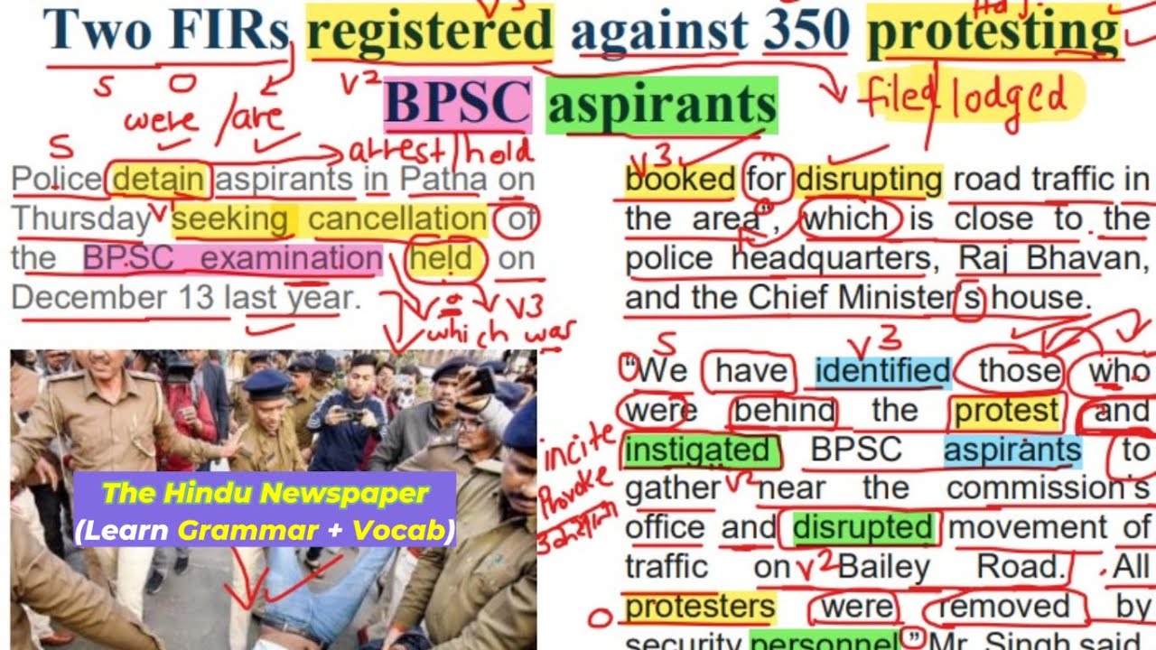 The Hindu Analysis Today || Learn English Reading || How to Improve English Grammar