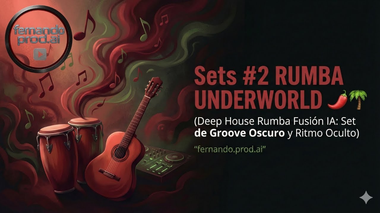 RUMBA UNDERWORLD 🌶️Deep House Rumba Fusión  Sets #2 de Groove Oscuro y Ritmo Oculto fernando.prod.ai