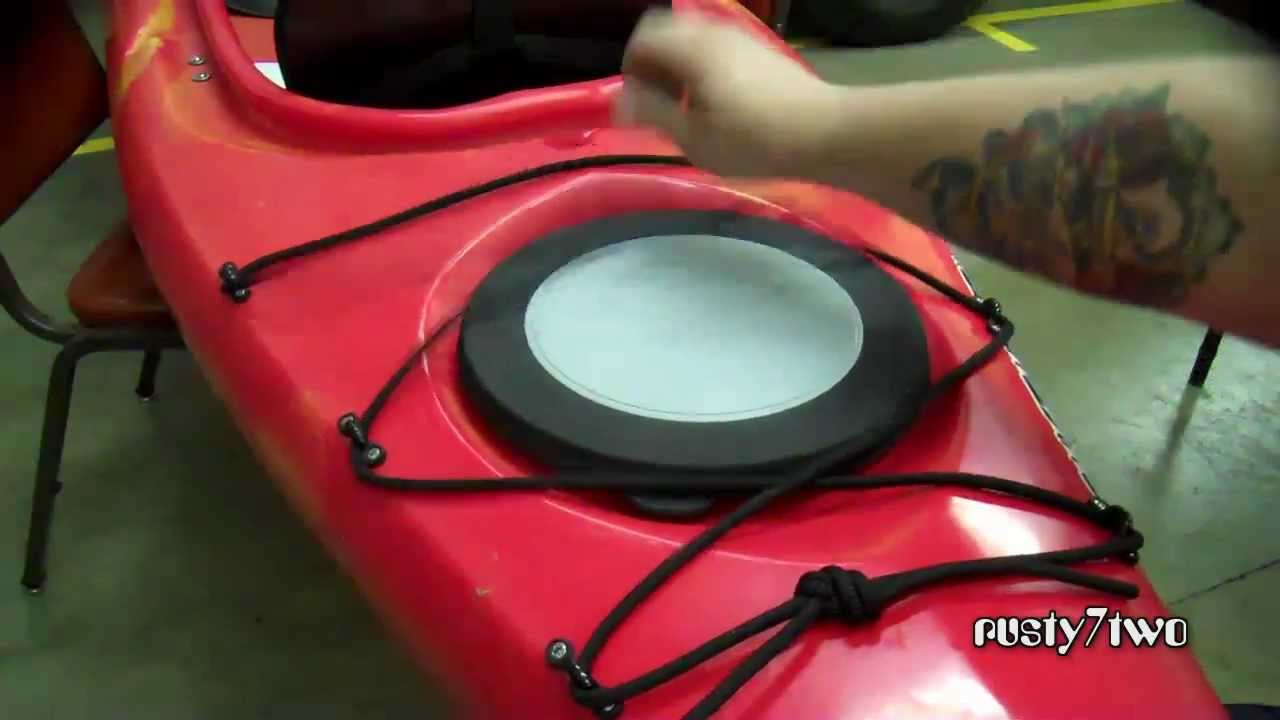 Kayak Deck Bugee Install