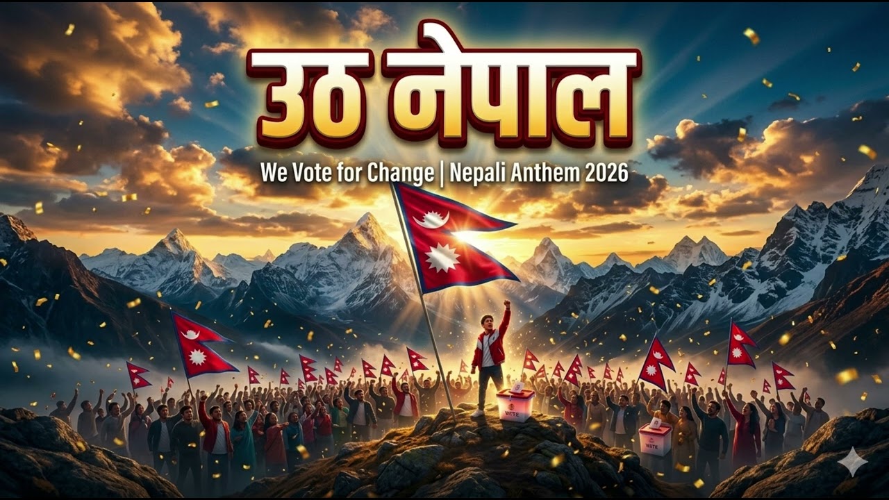 उठ नेपाल!&rdquo; Patriotic Anthem | Youth Power & Democracy 🇳🇵
