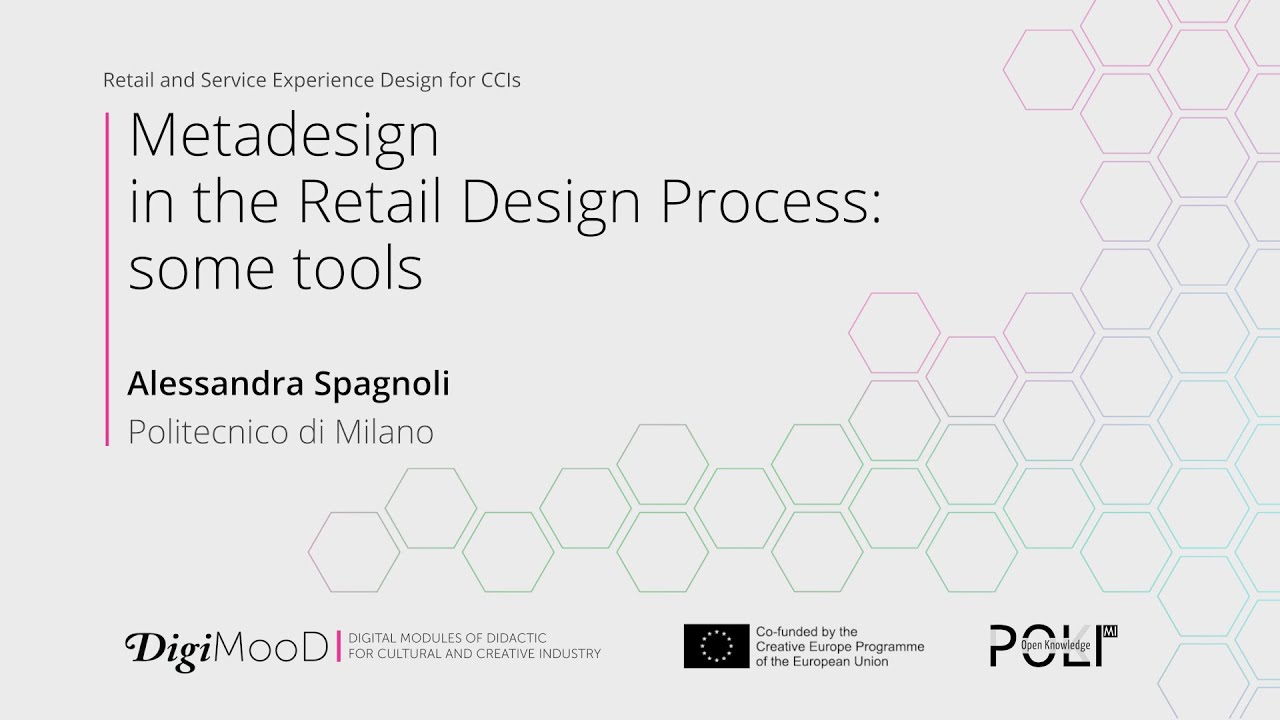 Metadesign in the Retail Design Process: some tools (Alessandra Spagnoli)
