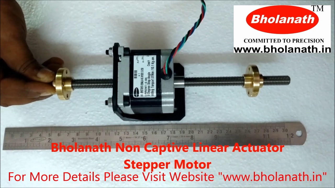 BHOLANATH NON-CAPTIVE LINEAR ACTUATOR STEPPER MOTOR
