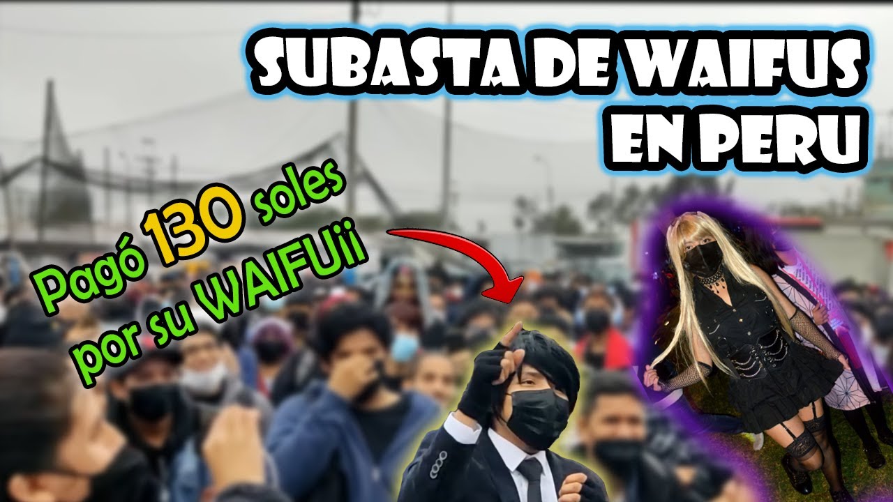 subasta de waifus (chicas otaku) en peru || NOG FEST