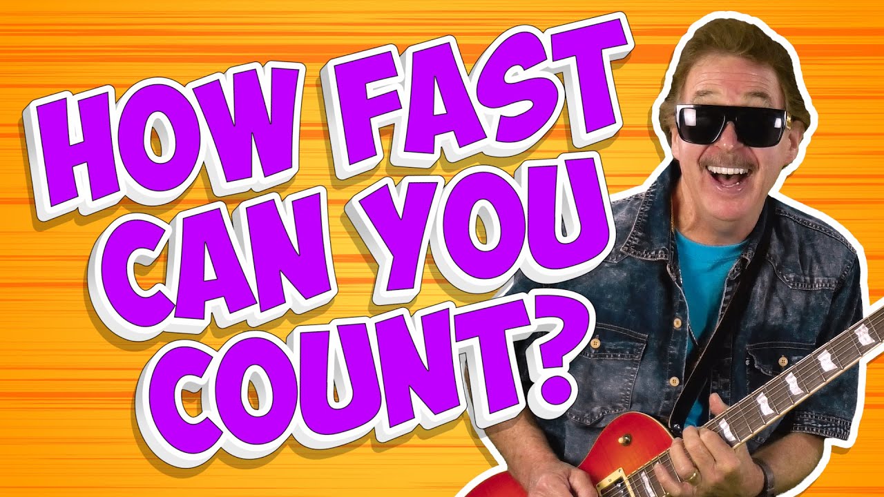 Count to 100 Super Fast Challenge! | Jack Hartmann Count to 100