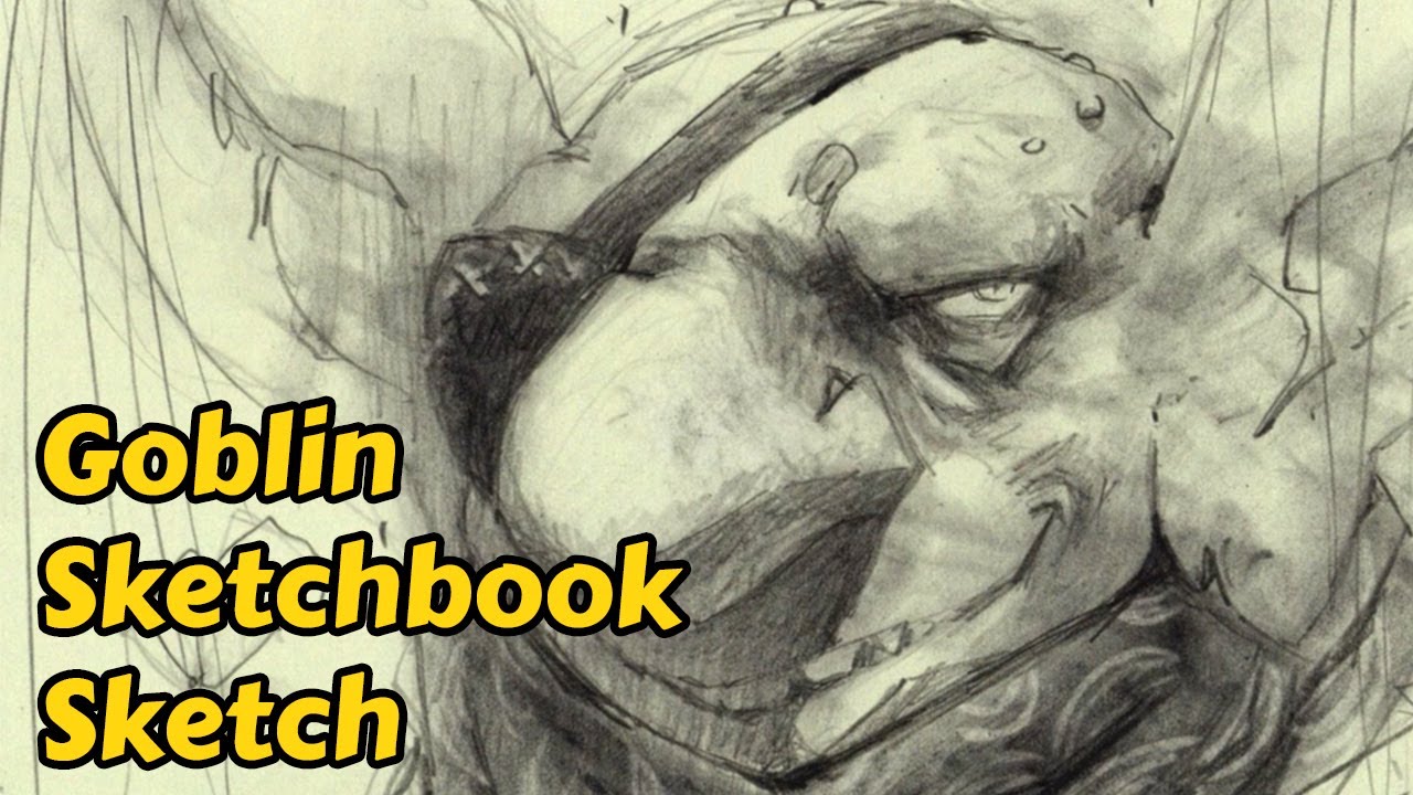 Goblin Sketchbook Sketch - Twitch Replay