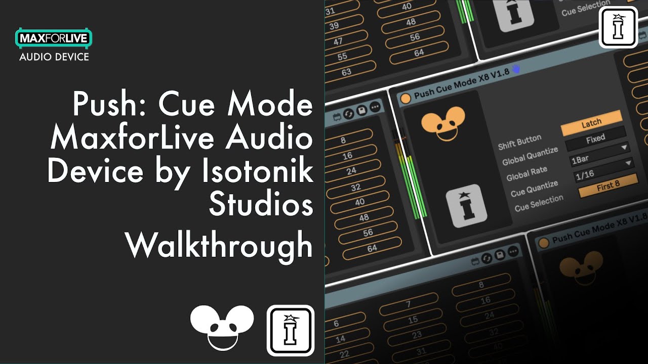 Эффективность Hot Cue для Push 3 — Учебное пособие по устройству MaxforLive в режиме Push:Cue