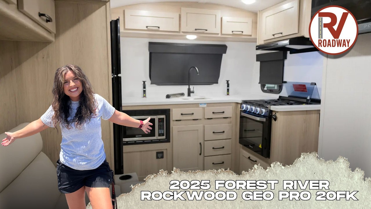 The New 2025 Forest River Rockwood Geo Pro 20FK 🔥