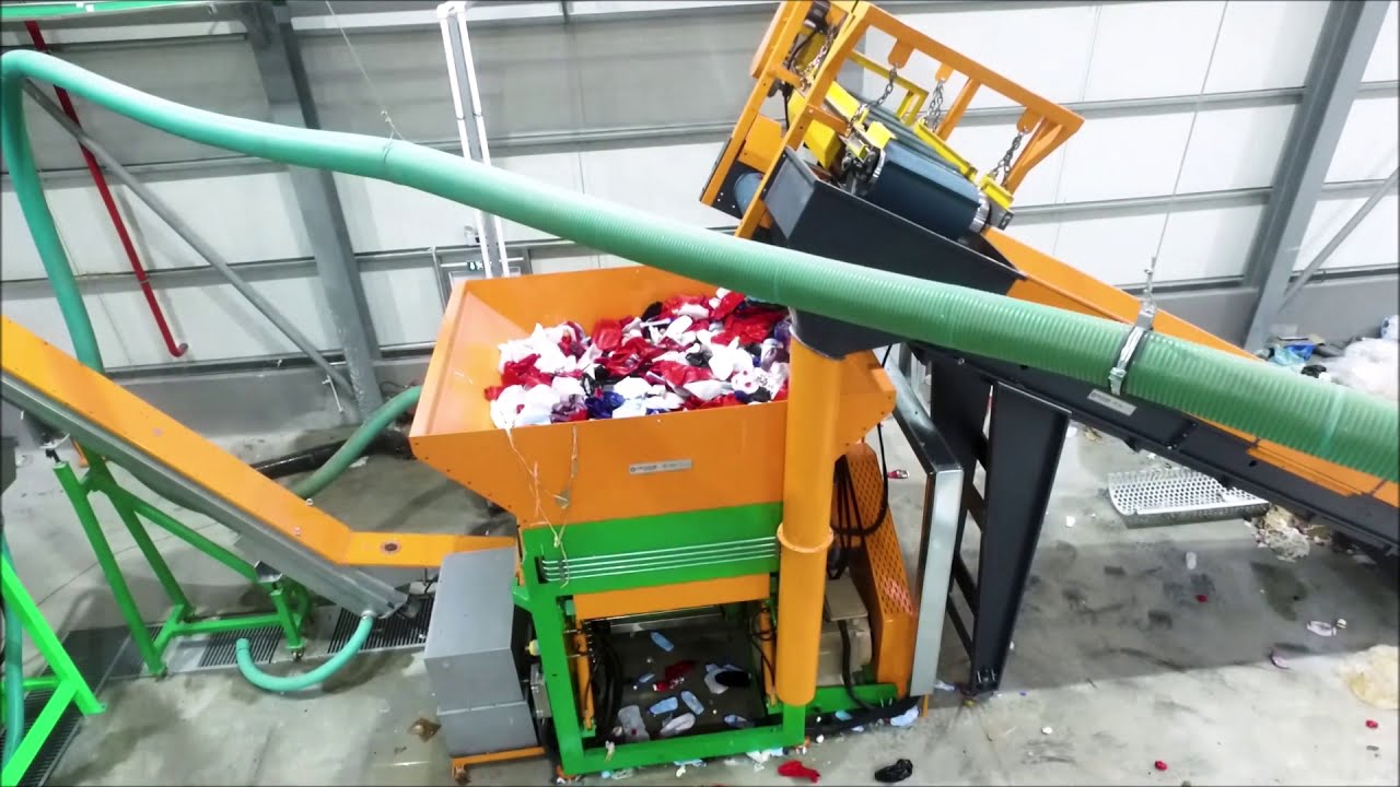 1200 kg/h HDPE bottle recycling line