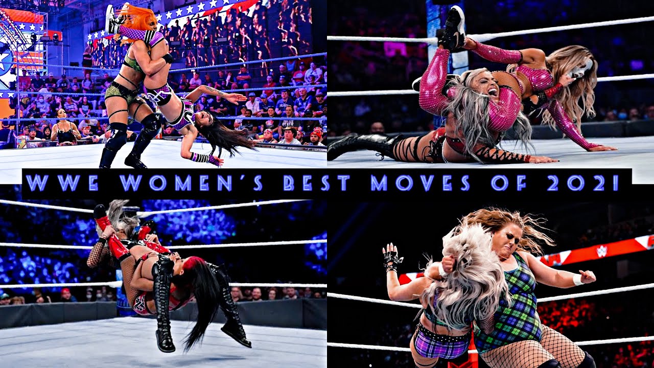 Лучшие движения женщин WWE в 2021 году 💀