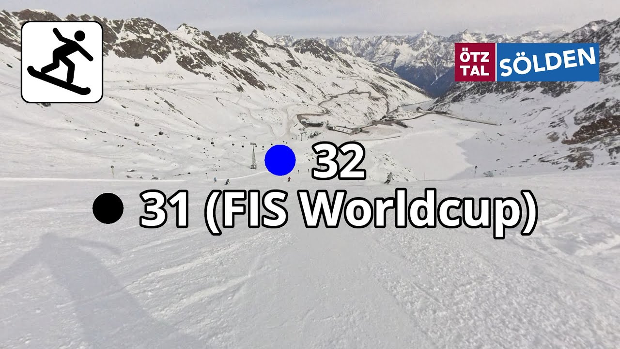 Snowboarding Sölden - Worldcup slope - 32, 31