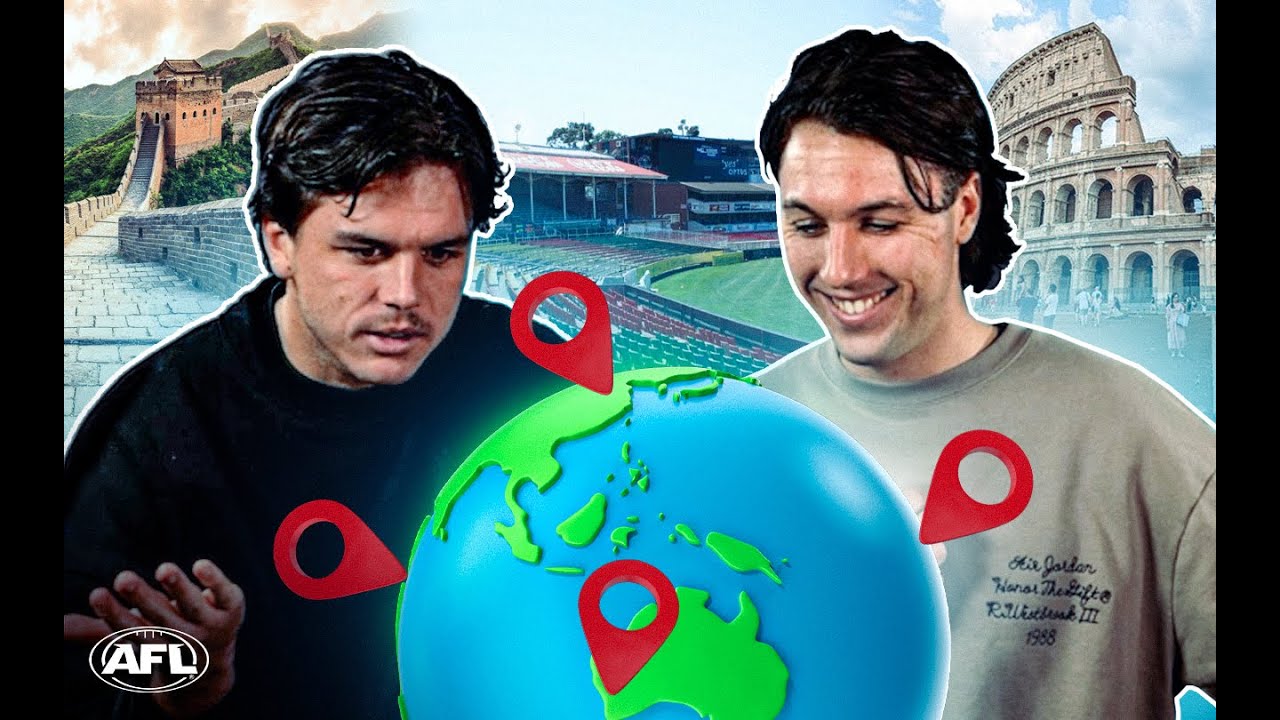AFL players try and play GEOGUESSR 🌎