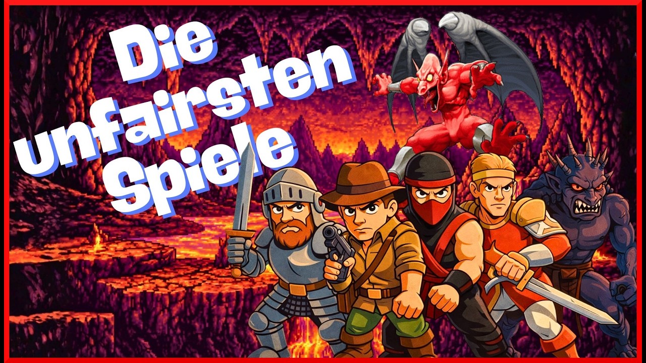 Die 10 unfairsten Retro Games aller Zeiten