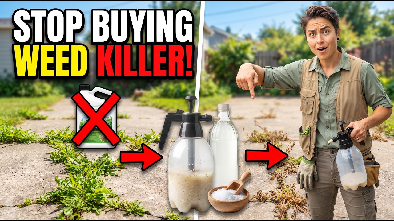 Stop Buying Weed Killer &mdash; This Old Salt-and-Vinegar Method Still Works