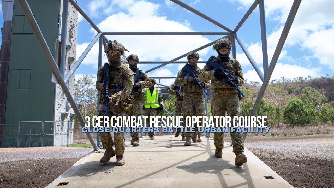 ADF | 3 CER Combat Rescue Operator Course - Close-quarters battle urban facility #ausarmy