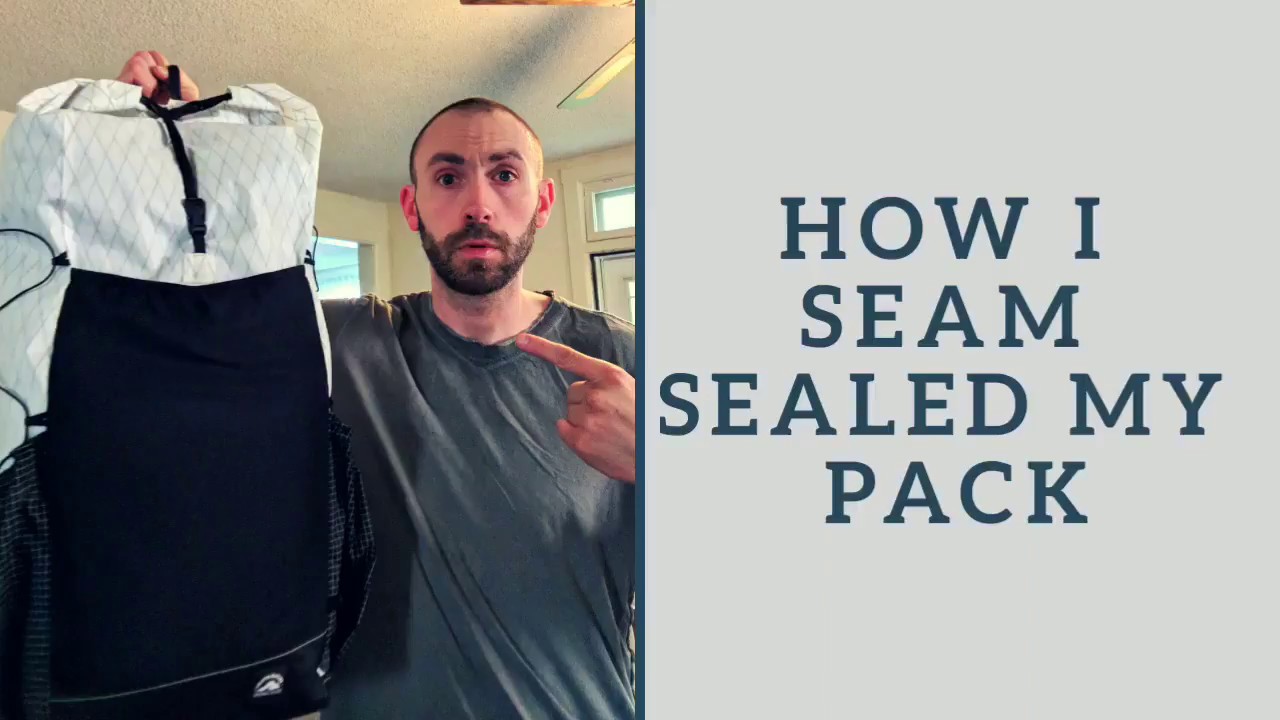 Seam sealing my Superior Wilderness Designs pack