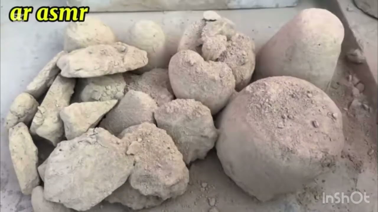 Asmr New Vedio Mud Crumbling 