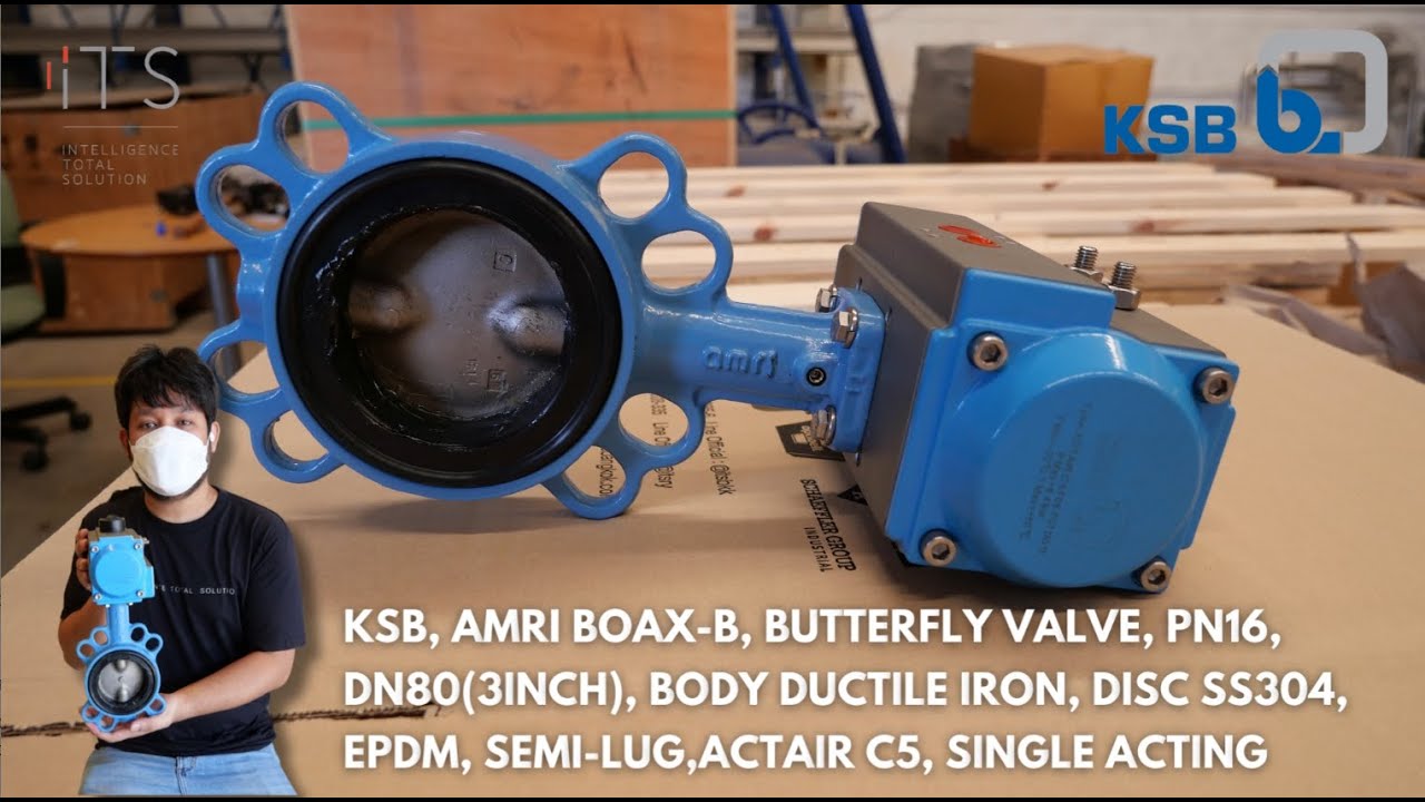 KSB, AMRI BOAX B, BUTTERFLY VALVE