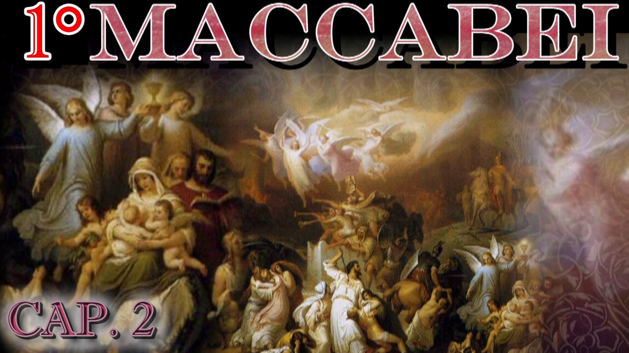 ✞BIBBIA 🔊1°MACCABEI - Vecchio Testamento - Libro 20°