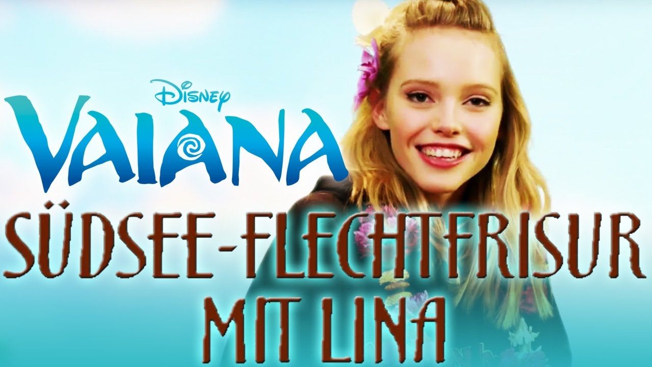Südsee-Flechtfrisur mit Lina: Haarstyling wie Vaiana | Disney HD