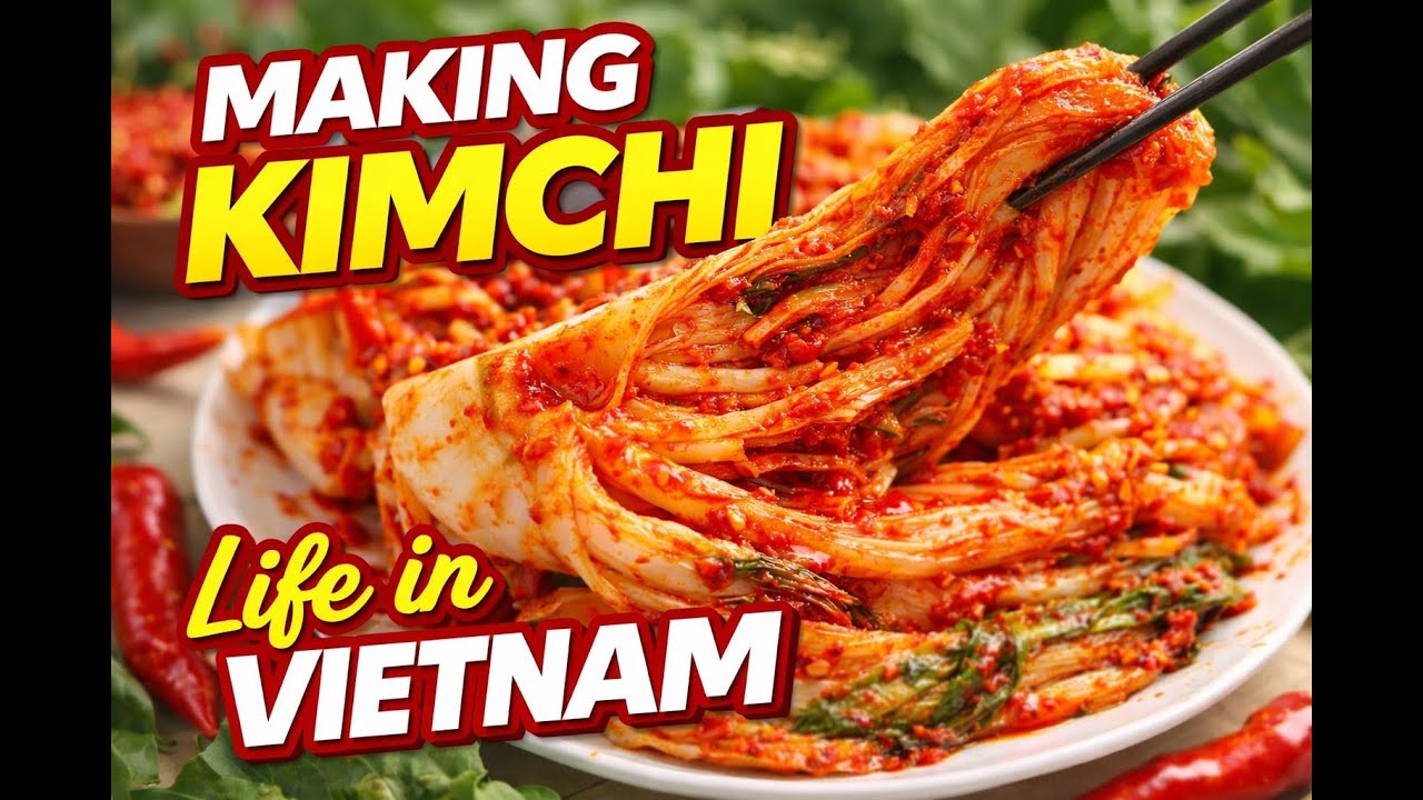 Why Homemade Korean Kimchi Tastes Better | Life in Vietnam