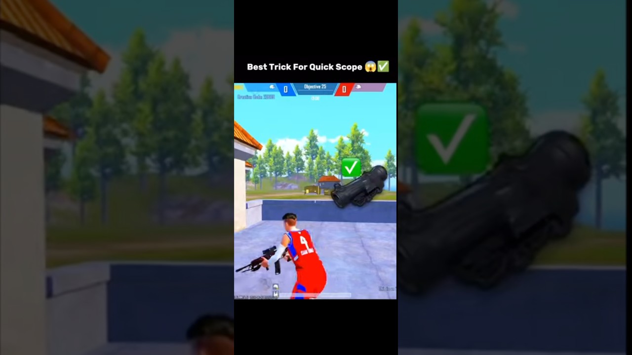 Best tips and tricks for 6x scope 😱 #pubgmobile #lightgaming ✅