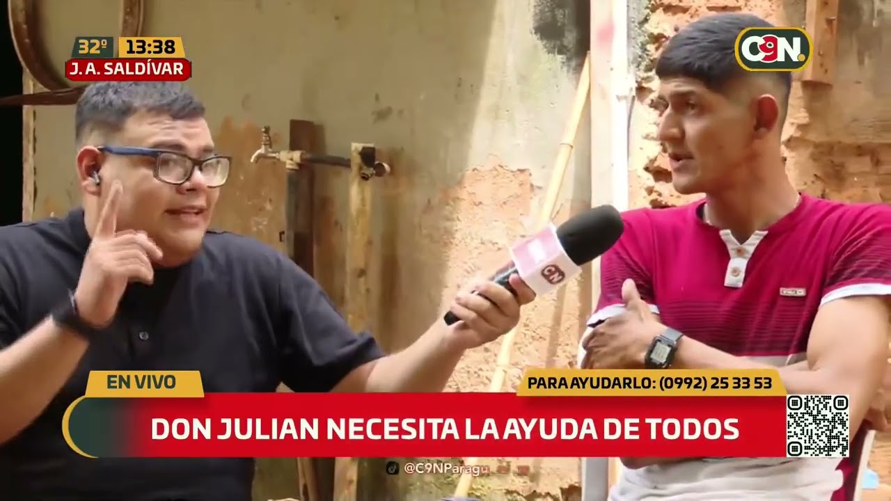 Don Julián pide ayuda para afrontar delicada situación de salud