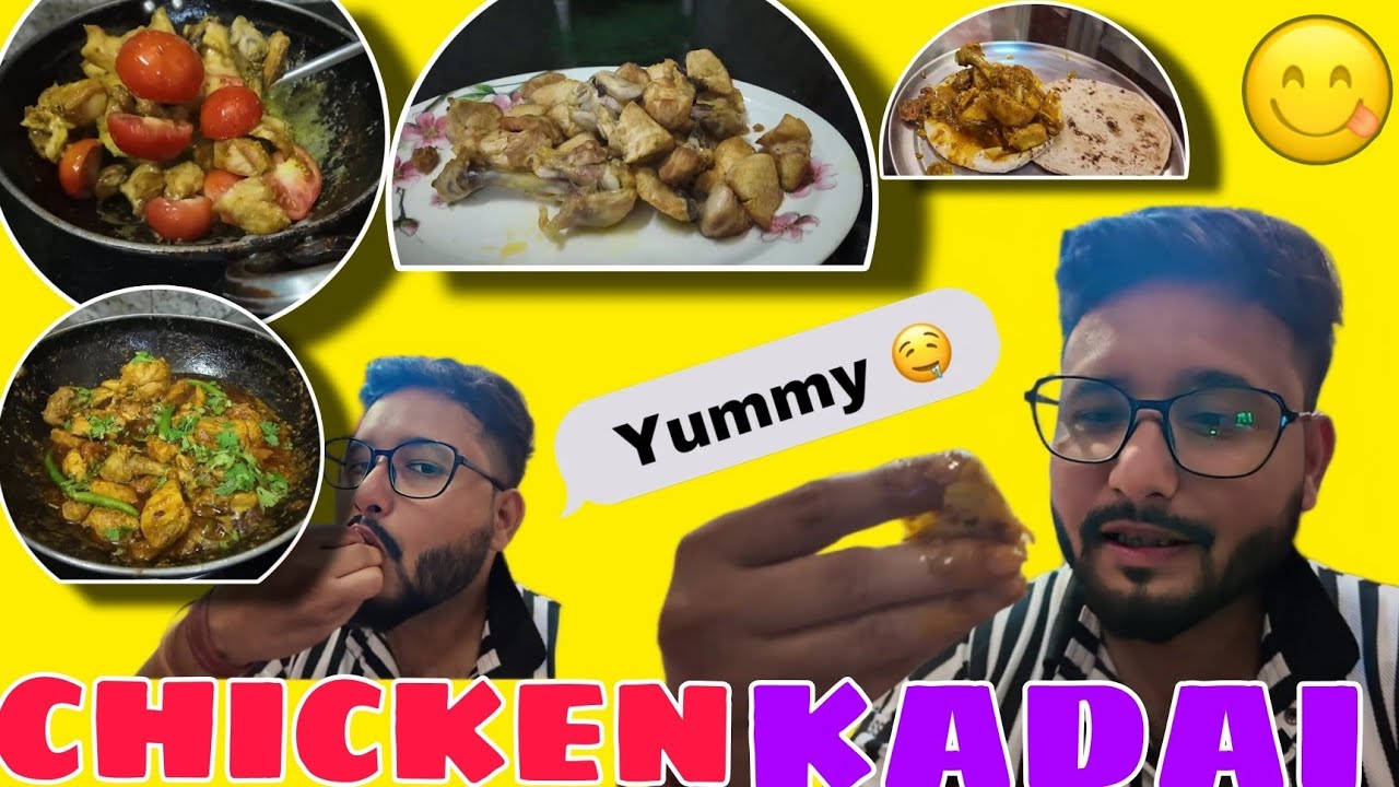 PAKISTAN KADAI IN INDIAN STYLE MADE BY ME 😋 DELICIOUS