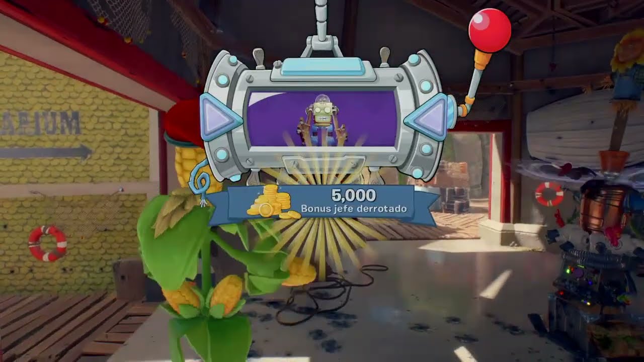 Gameplay plantas vs zombies: battle for neighborviller/playstation4/jugandopartida