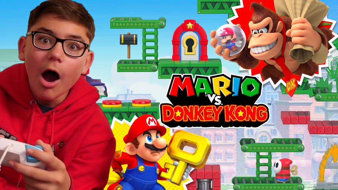 JE DÉCOUVRE MARIO VS DONKEY KONG ! NINTENDO SWITCH EPISODE 1