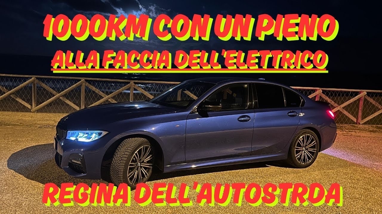 BMW 330D XDRIVE: OLTRE 1000 KM CON UN PIENO