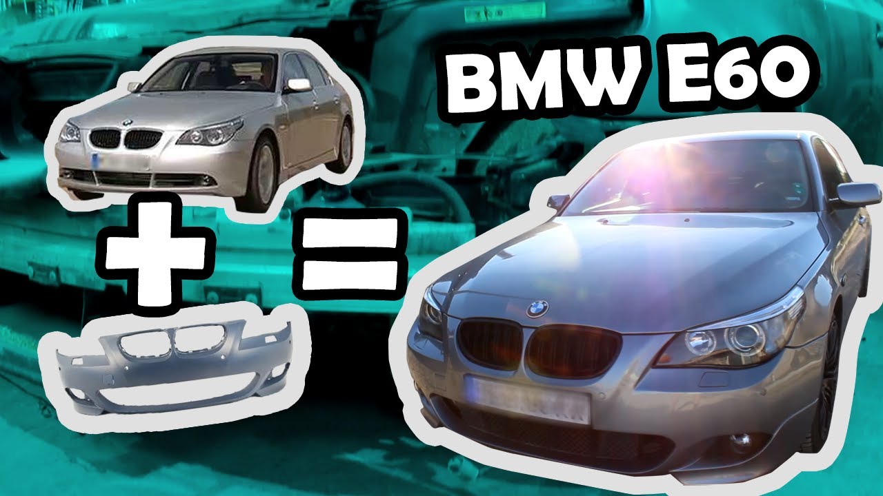 Bmw E60 Repaint and M tech Pack Install