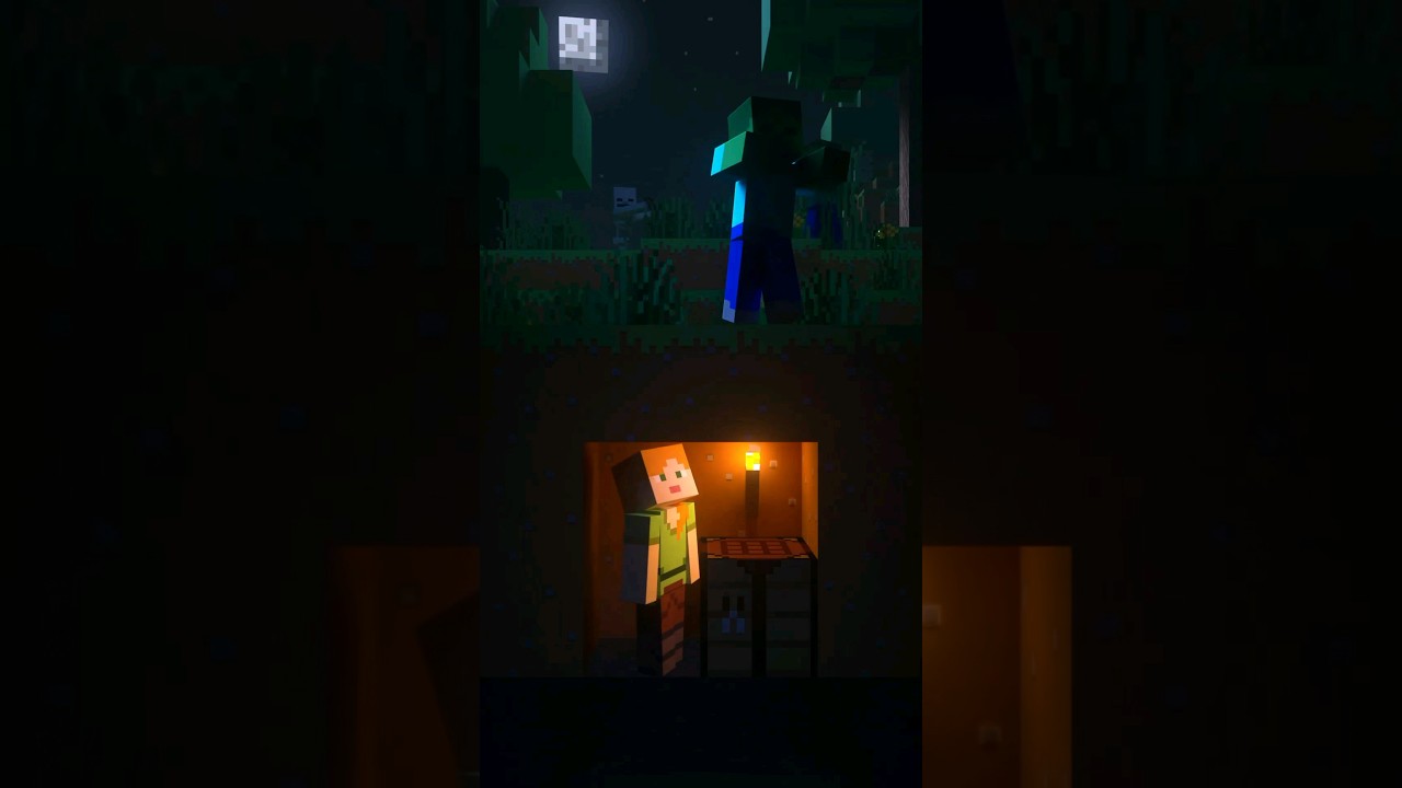 Minecraft Underground Escape 👀|