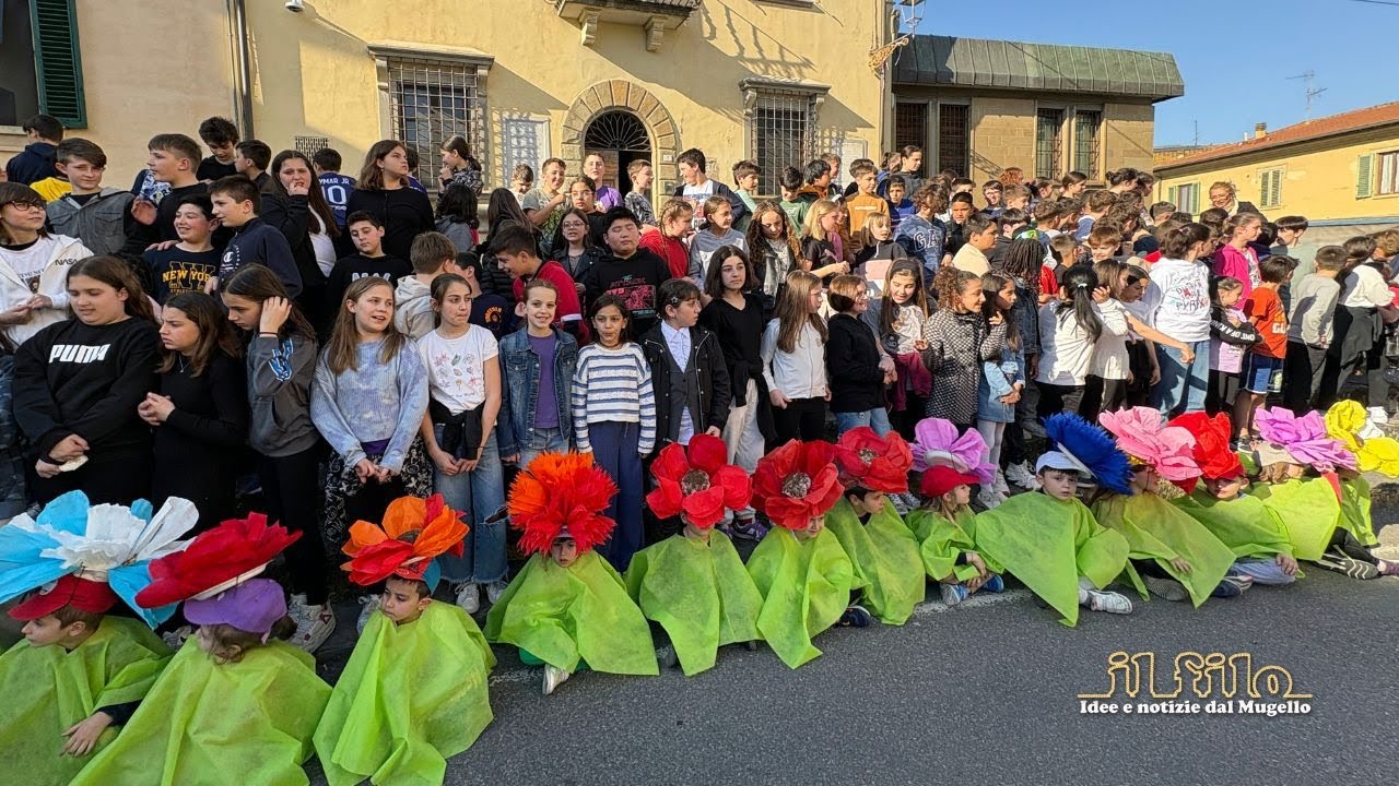 Il Coro dell'Istituto Comprensivo di Borgo San Lorenzo a Fiorinfiera