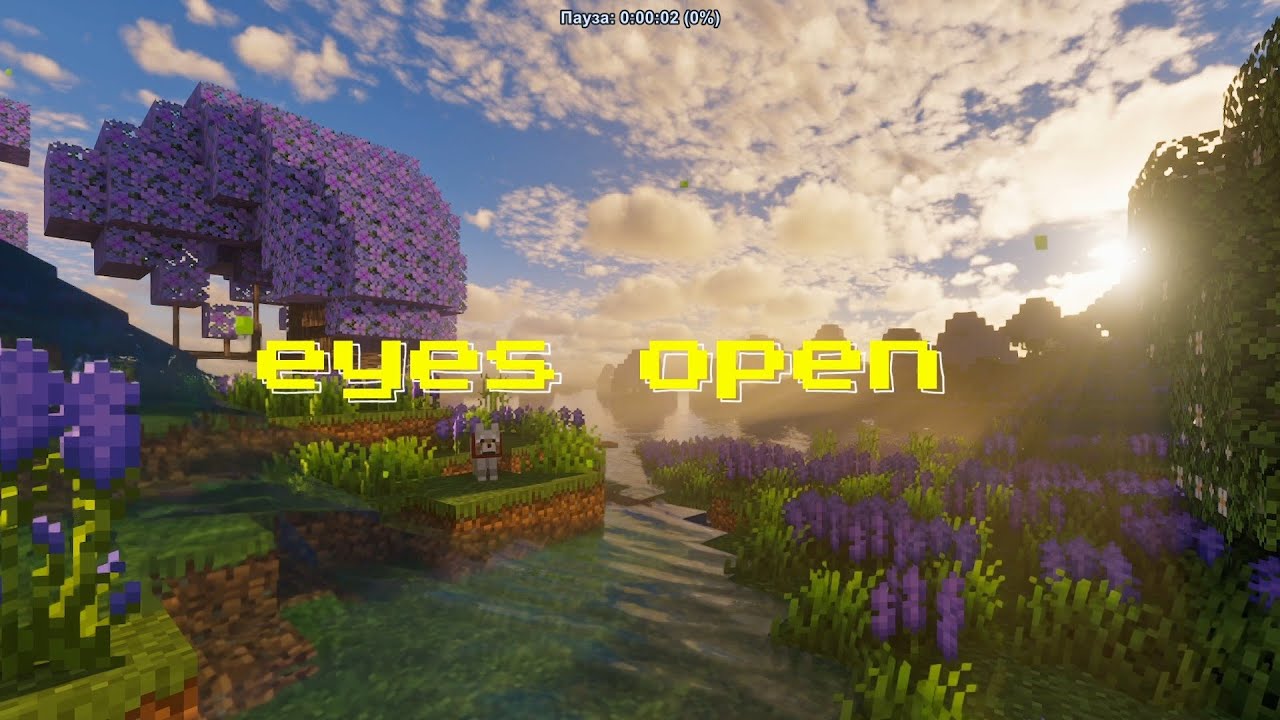 eyes open 🌞 vanilla morning vibes... [minecraft music, calming music to start the day]