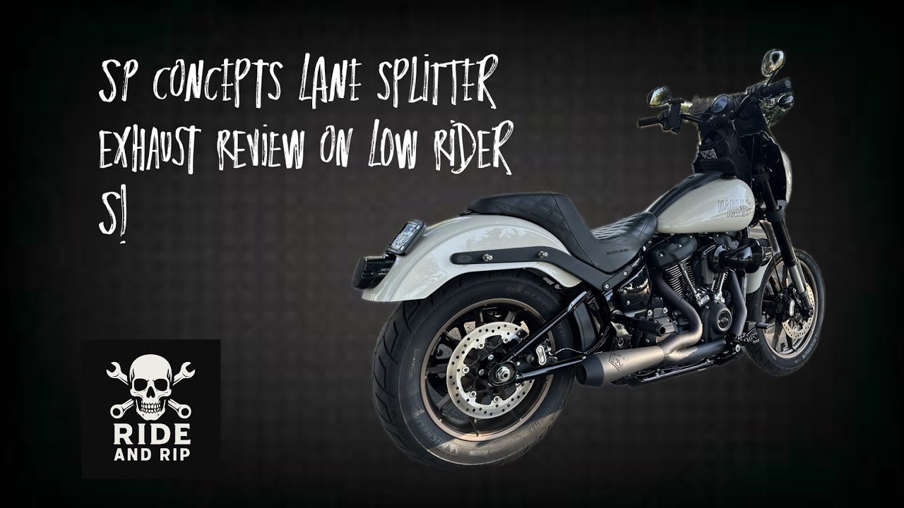 SP Concepts Lane Splitter Exhaust Review On Low Rider S
