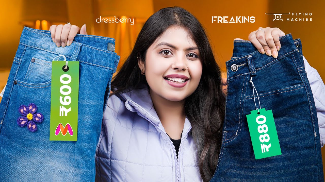 Myntra Jeans Haul for Women 👖 | Stylish & Affordable Pants By Priya Pandey