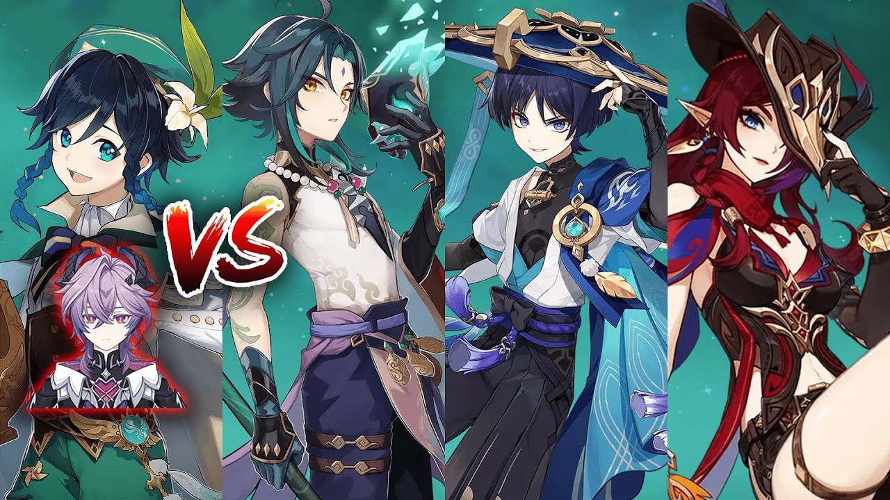 New Venti VS My Other Anemo DPS