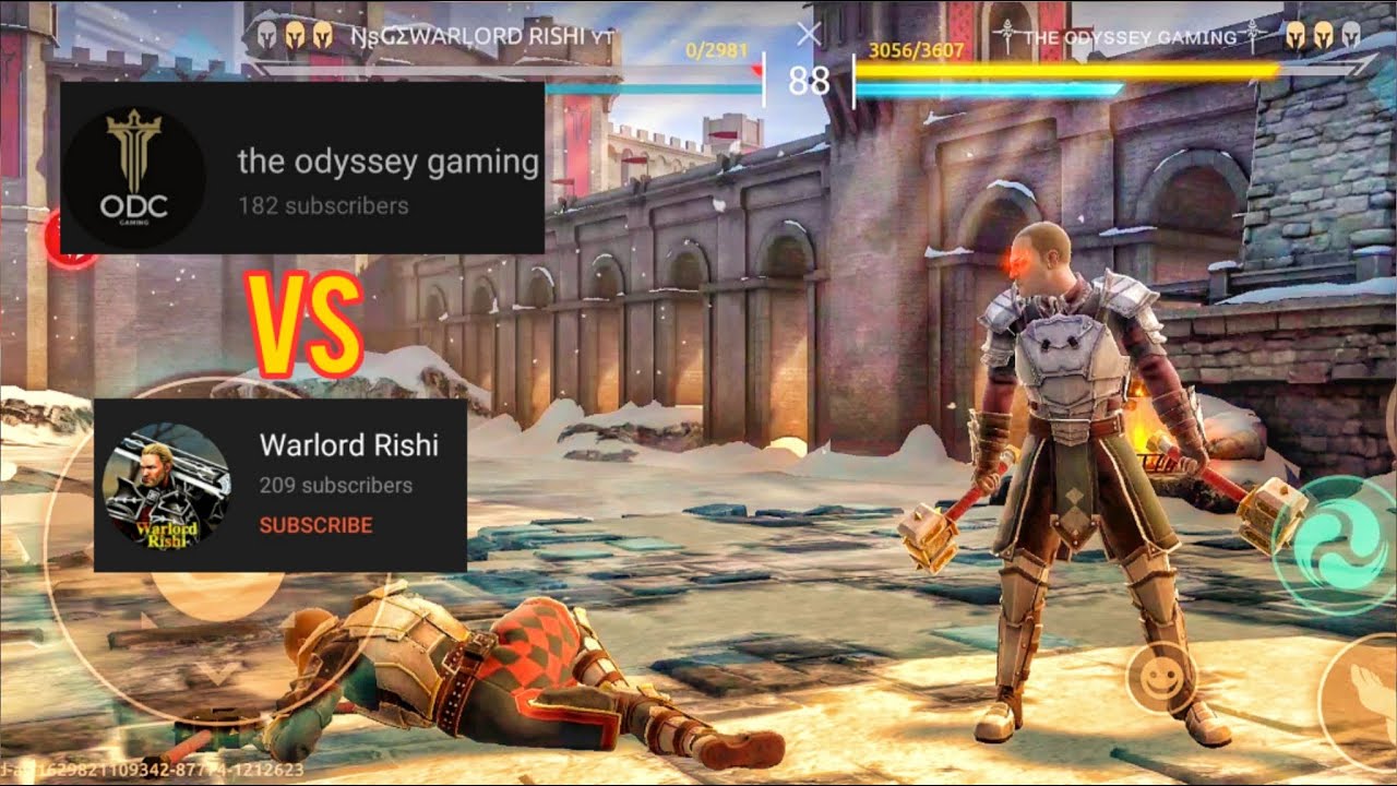 SFA: Odyssey vs Warlordrishi ⚡ || met him in a ranked Match 🔥|| 