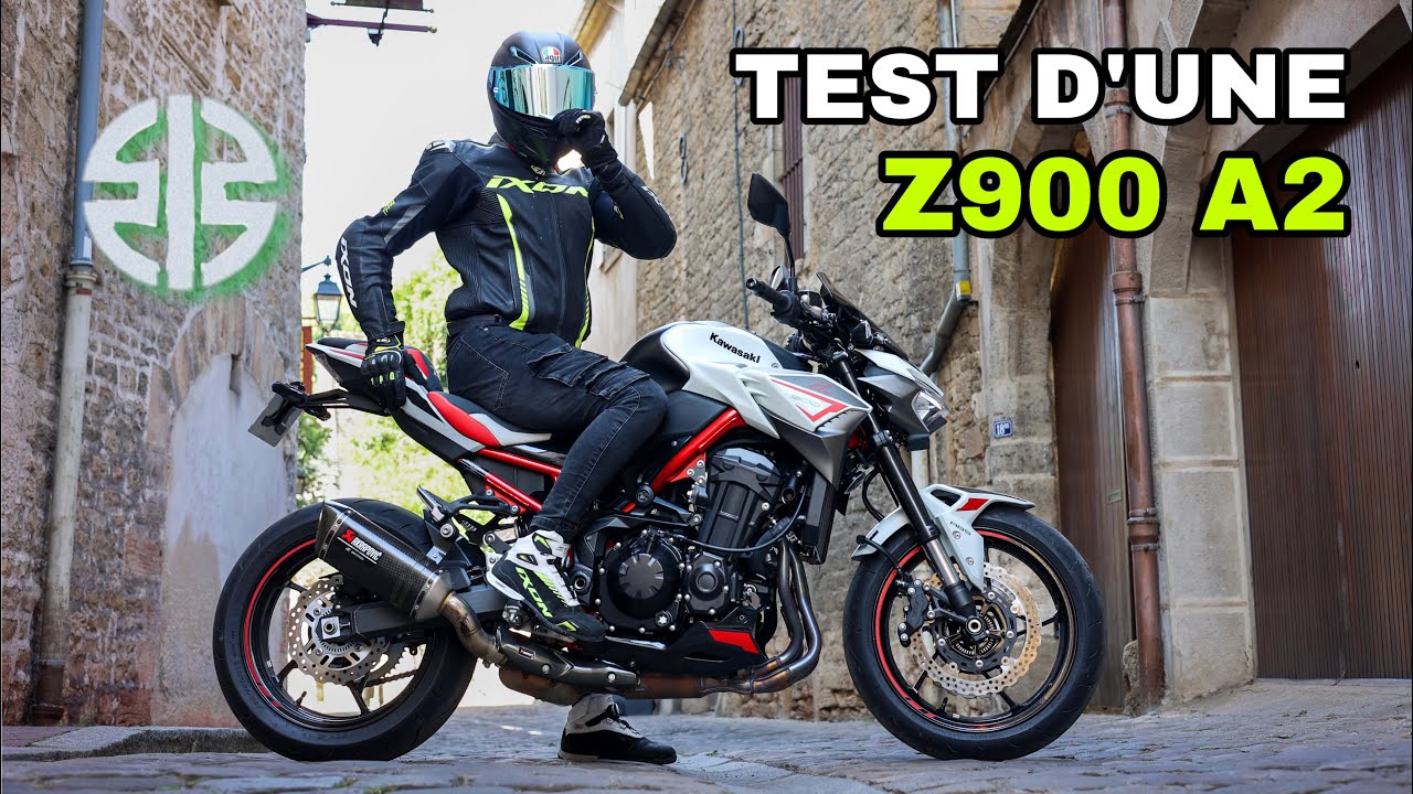 JE TEST UNE JEUNE ET FOLLE Z900 EN A2 🔥  { je ne m’attendais vraiment pas à ça } 😶