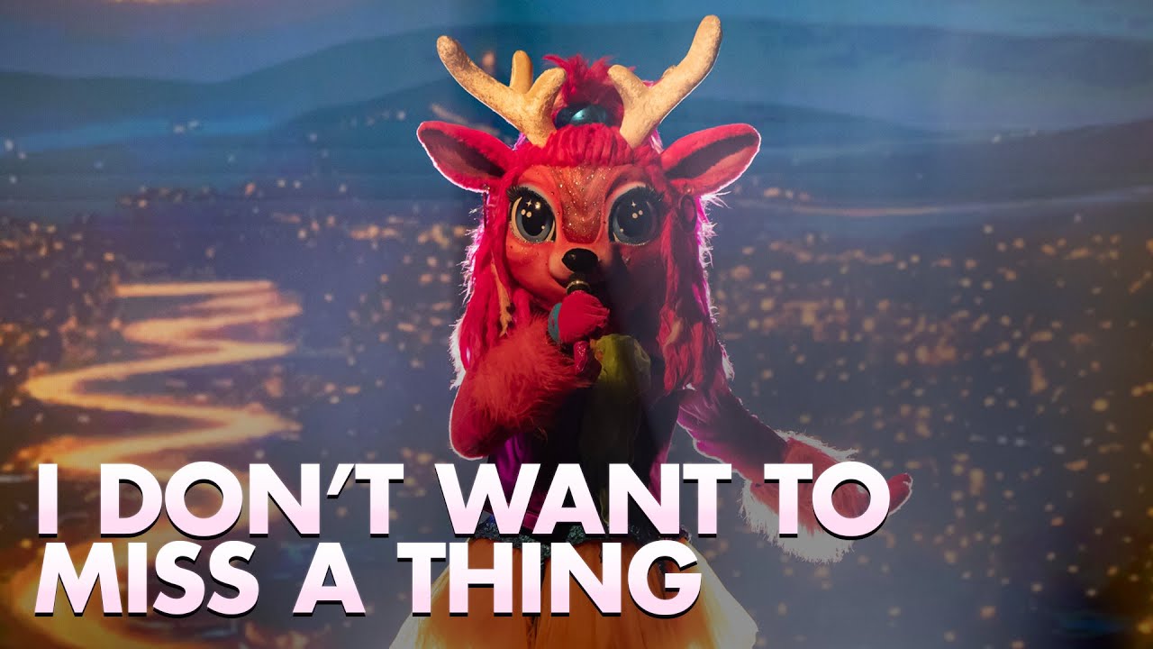 Bambi - ‘I Don’t Want to Miss a Thing’ | The Masked Singer | Seizoen 5 | VTM