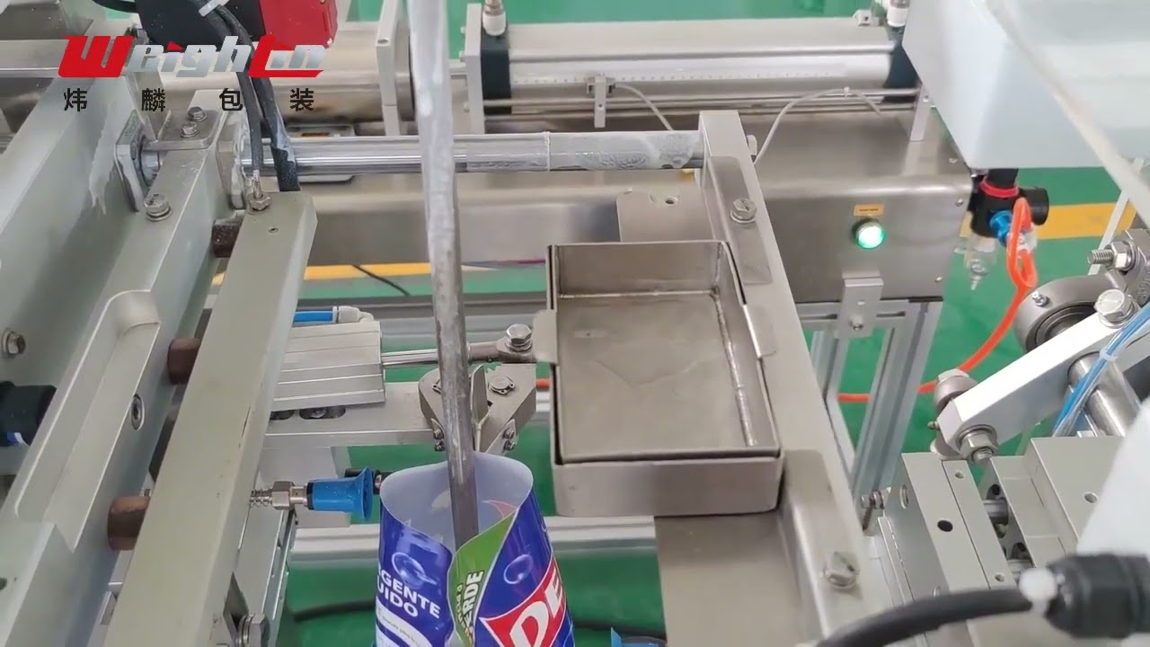 laundry liquid juice source spout pouch mini doypack packing machine
