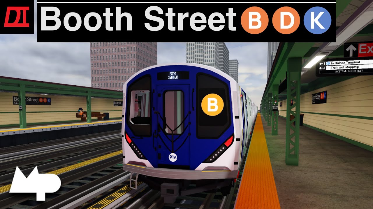 Roblox PTA | Railfanning at Booth Street